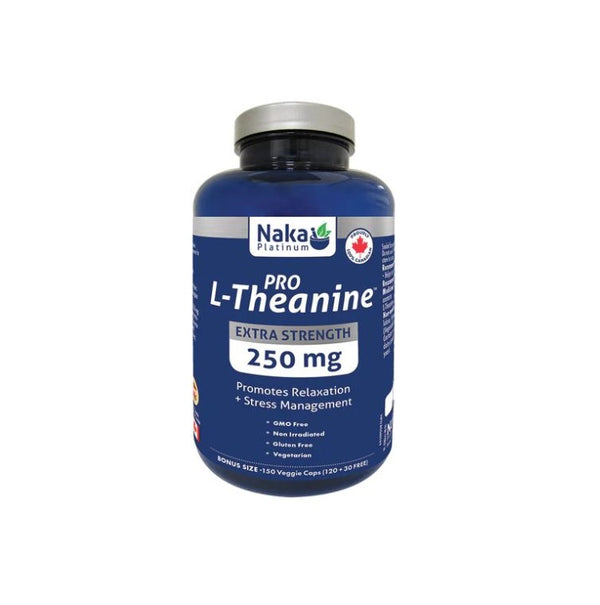 Pro L-Theanine 250mg 150 veggie capsules (120+30)