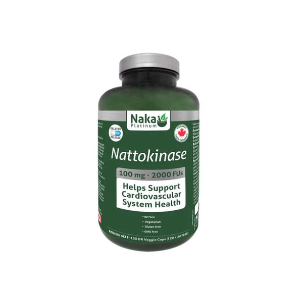Nattokinase 100mg 150 Delayed Release Veggie Caps
