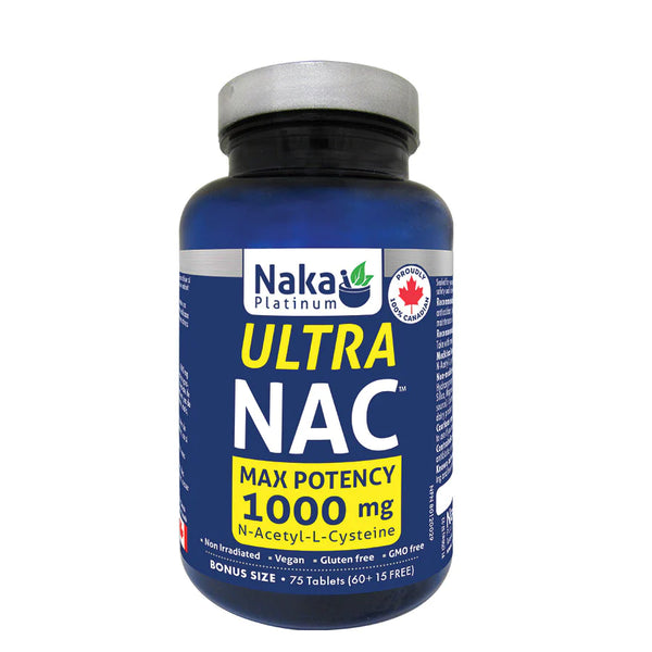 Ultra NAC Max Potency 1000mg 75 Tablets