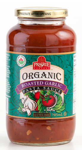 Organic Roasted Garlic Pasta Sauce 705ml