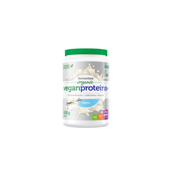 Organic Fermented Vegan Protein+ Vanilla 600g