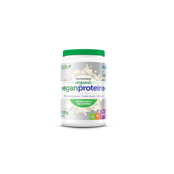 Fermented Vegan Organic Protein Unswtened Unflavoured 600g