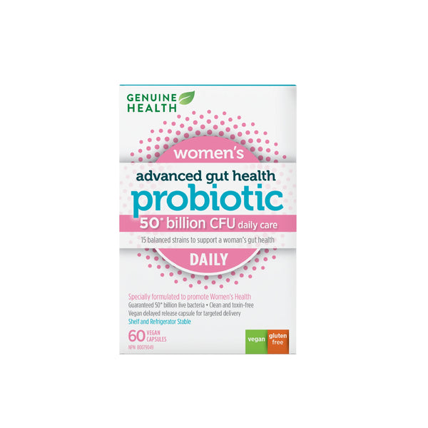 Women's Probiotic 50 Billion CFU 60 Vegan Capsules