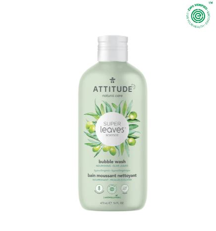 Attitude Bubble Wash Olive 473ml