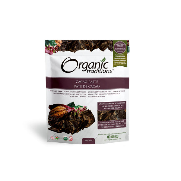 Organic Cacao Paste 454g