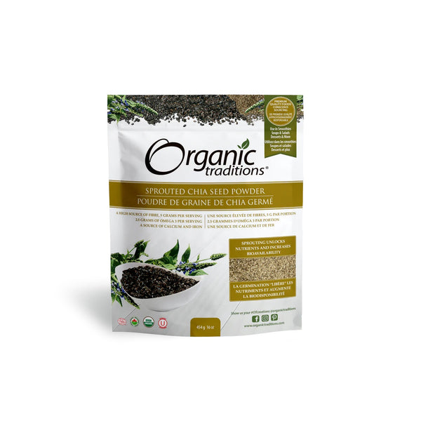 Organic Sprouted Chia Powder 454g