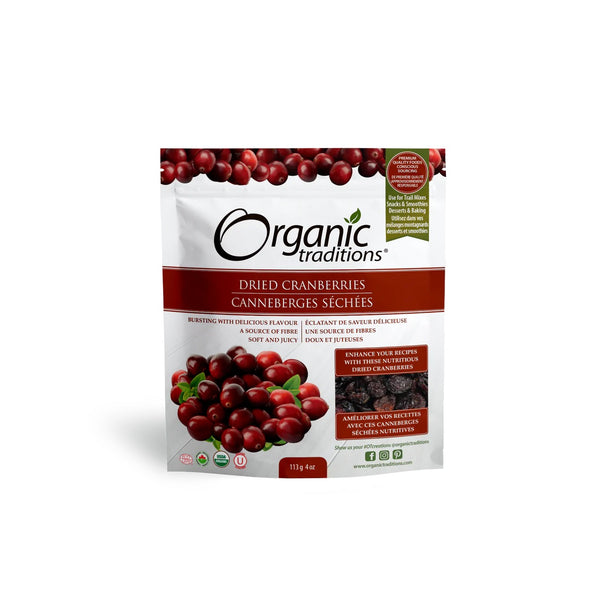 Organic Dried Cranberries 113g