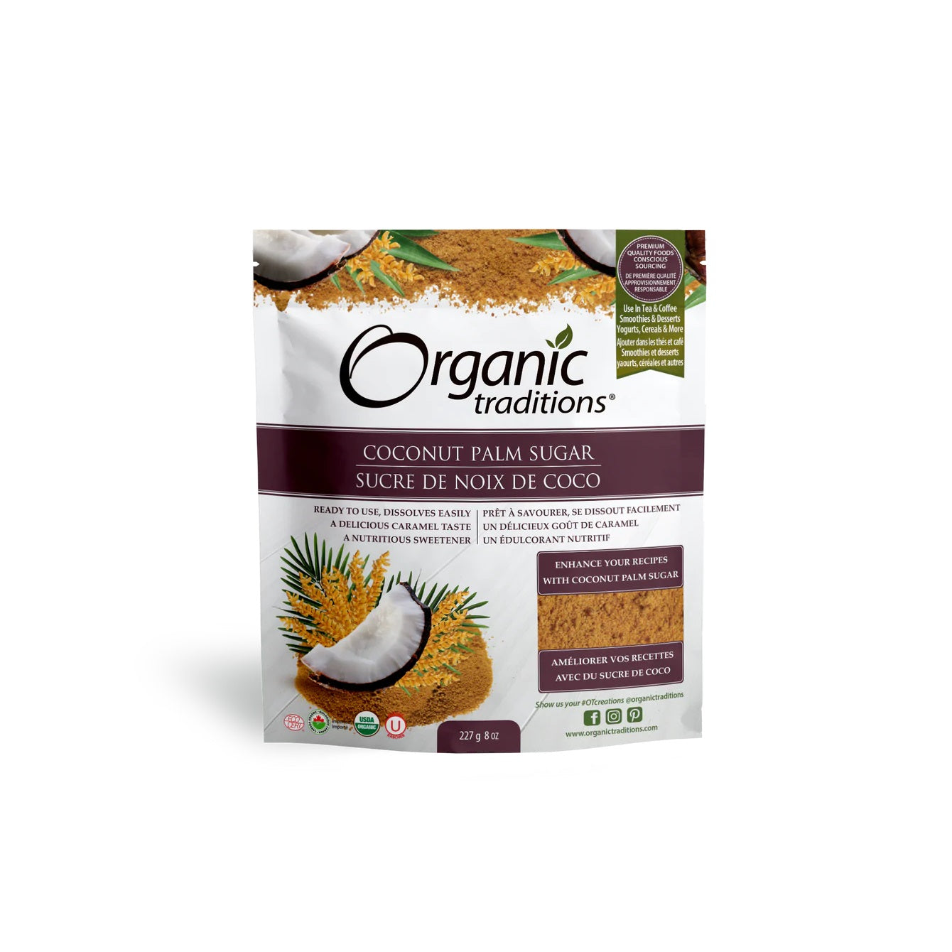 coconut palm sugar taste Coconut Palm Sugar Org 227g