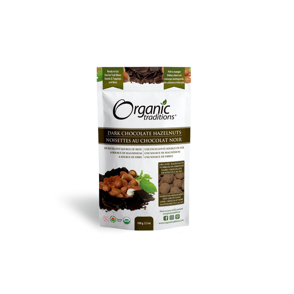 Organic Dark Chocolate Hazelnut 100g