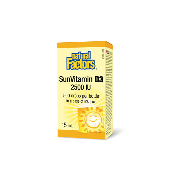 Sun Vitamin D3 2500 IU 15mL
