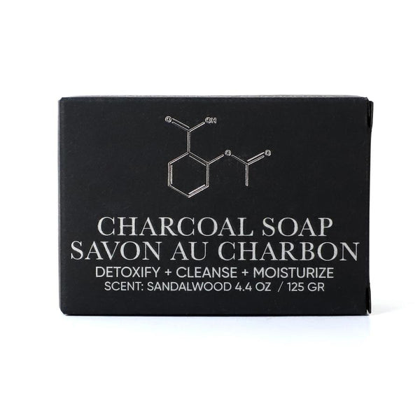 Charcoal Soap Sandalwood 4.4oz