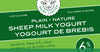 Sheep Milk Yogurt Plain 500mL