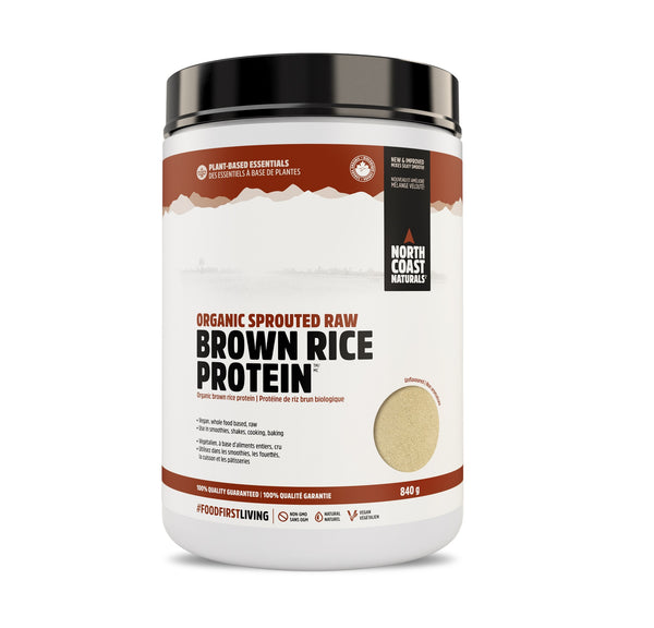 Organic Sprouted Raw Brown Rice Protein 840g