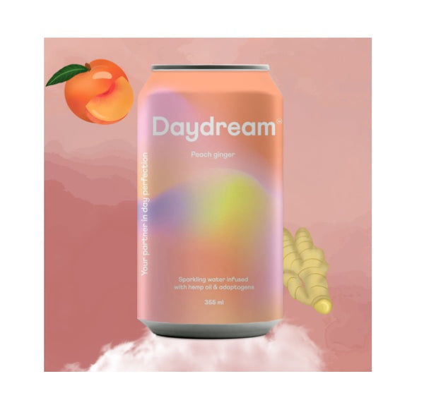 Sparkling Water Peach Ginger 355ml