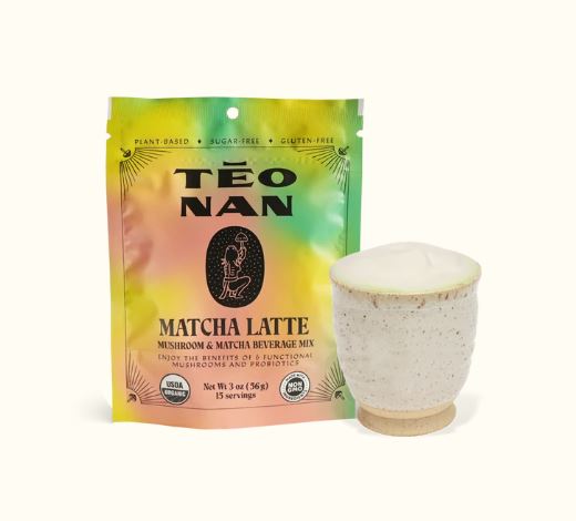 Organic Mushroom & Matcha Latte 56g