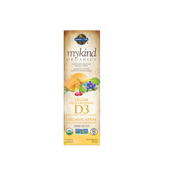 Mykind Vitamin D Vanilla Spray 58ml