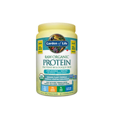 Raw Organic Protein Unflavored 624g