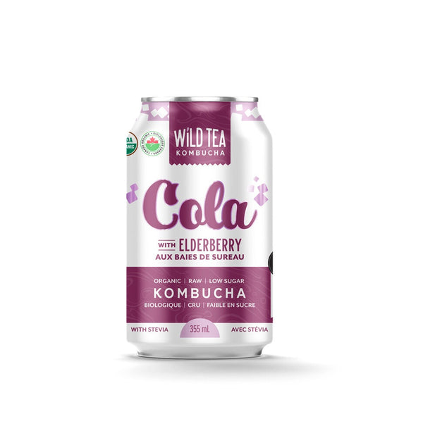 Kombucha Cola With Elderberry 355ml
