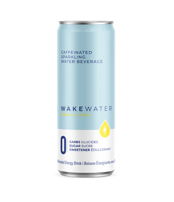 Caffeinated Sparkling Water Lemon 355ml