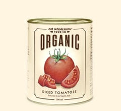 Organic Diced Tomatoes 796ml