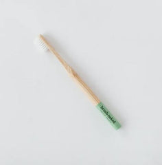 Adult BambooToothBrush, Soft Green