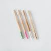 Adult Bamboo ToothBrush Medium 4 packs