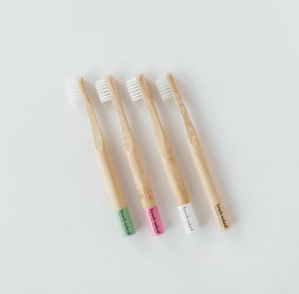 Kids Bamboo ToothBrush 4 packs