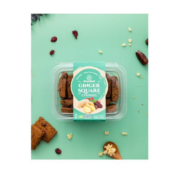 Ginger Square Cookies 320g