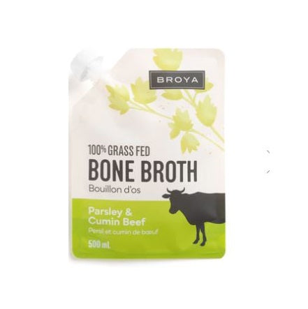 Beef Bone Broth Parsley Cumin 500ml