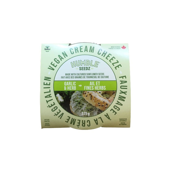 Vegan Cream Cheese Garlic Herb 225g