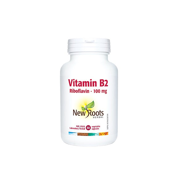 VitaminB2 Riboflavin 100mg 60 Veggie Caps
