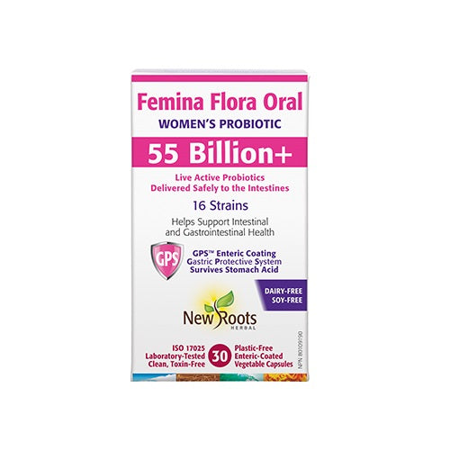 Femina Flora Oral 55 Billion+ 30 Veggie Caps
