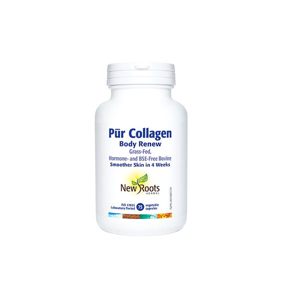 Pure Collagen Body Renew 500mg 75 Veggie Caps