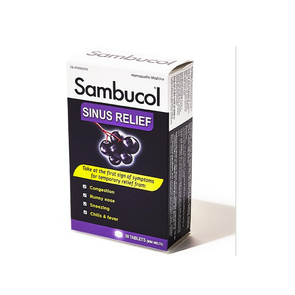 Sambucol Sinus Relief 30 Tablets
