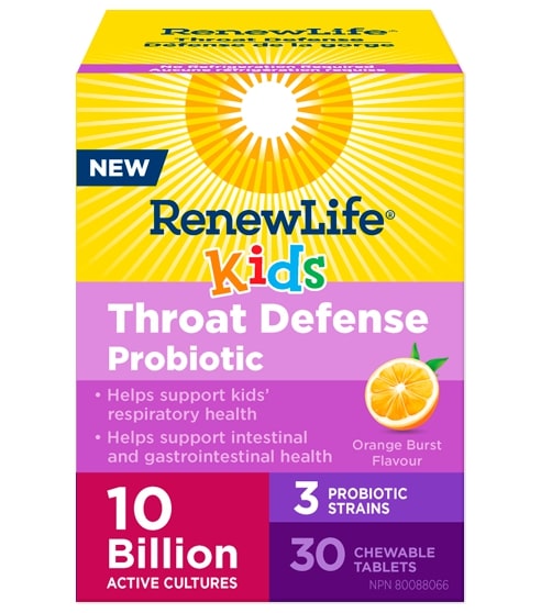 Kids Throat Defence Probiotic 10B 30 Caplets