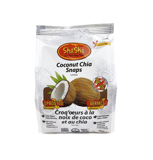 Coconut Chia Snap 300g