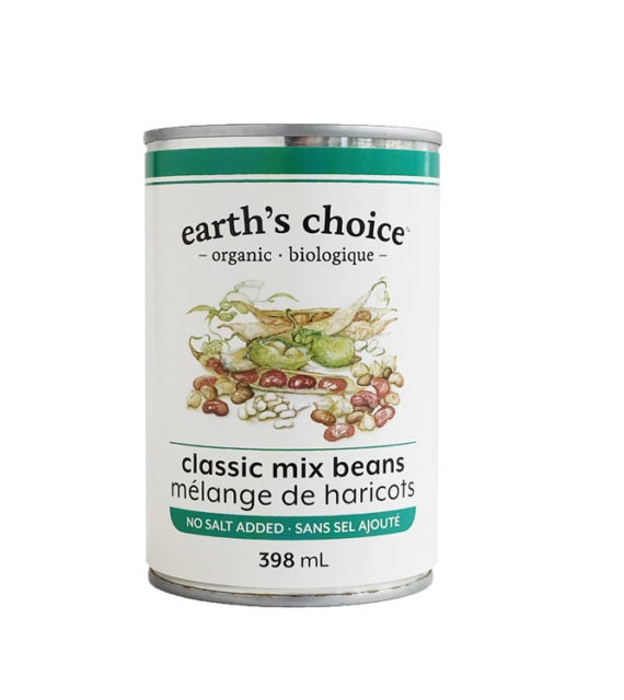 Organic Classic Bean Mix No Salted 398ml
