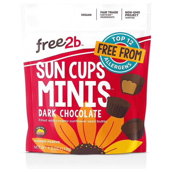 Sun Cups Mini Dark Chocolate 119g