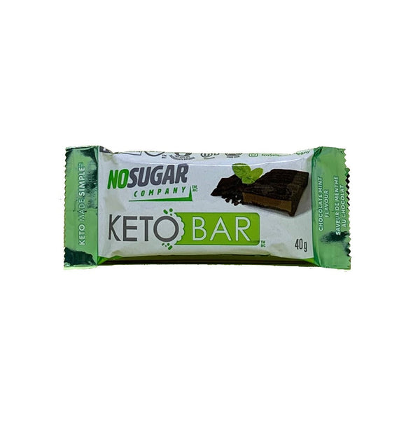NoSugar Keto Bar Chocolate Mint 40g