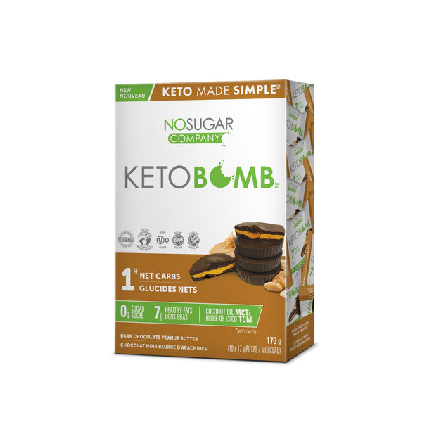 KetoBomb Dark Chocolate Mint 10pk