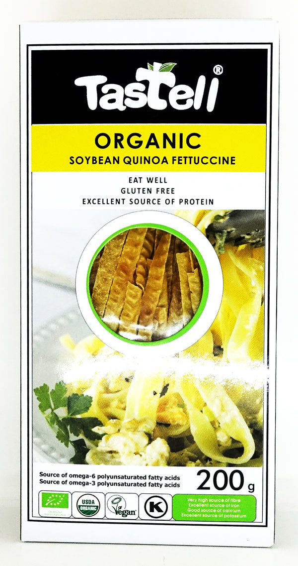 Organic Soybean Quinoa Fettuccine 200g