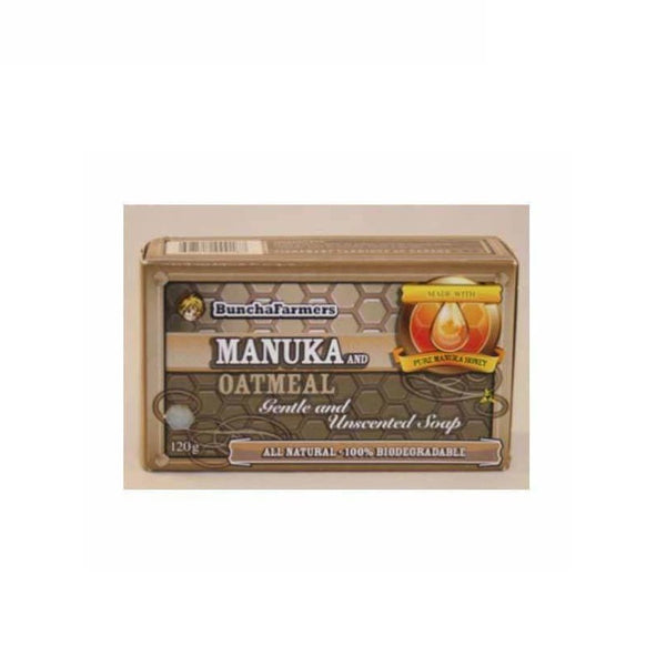 Manuka Honey and Oatmeal Soap Bar 120g