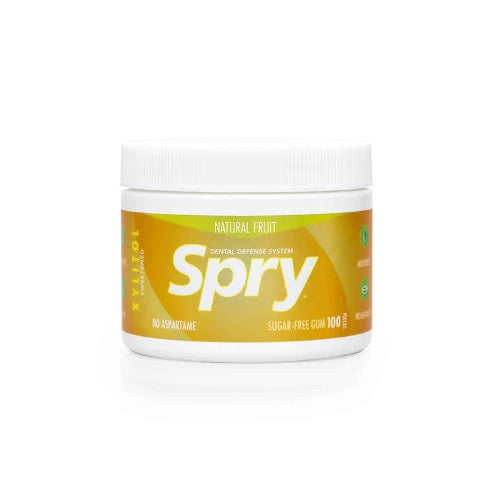 Spry Natural Fruit Gum 100pcs