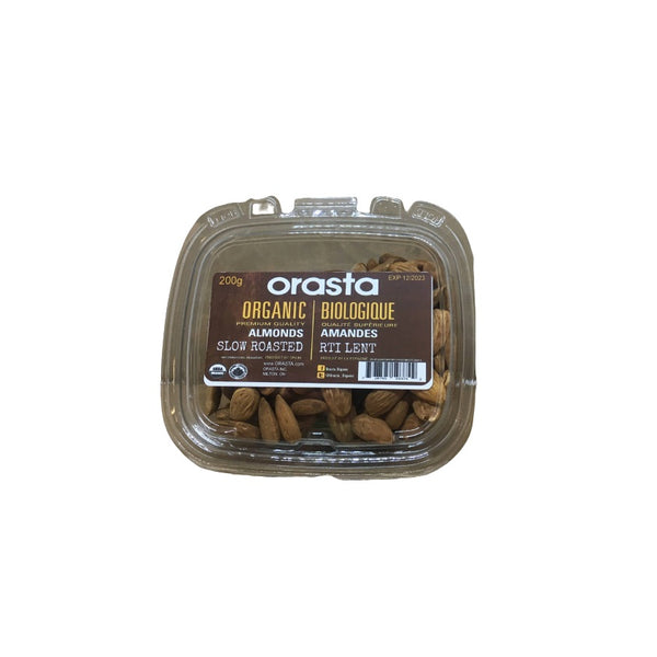 Almond Slow Roasted Organic 200g