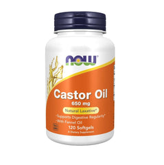 Castor Oil 650mg 120 Soft Gels