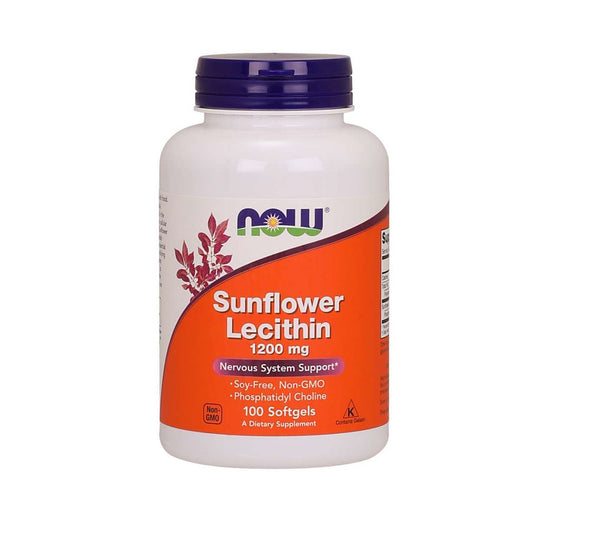 Sunflower Lecithin 1200mg 100 Softgels