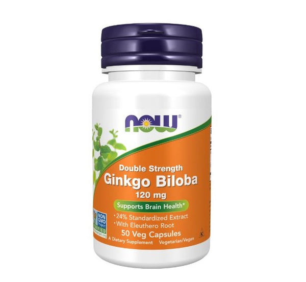 Ginkgo Biloba 120mg 50 Veggie Caps