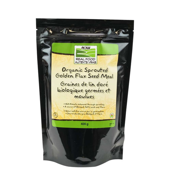 Organic Sprouted Golden Flax Meal 400g