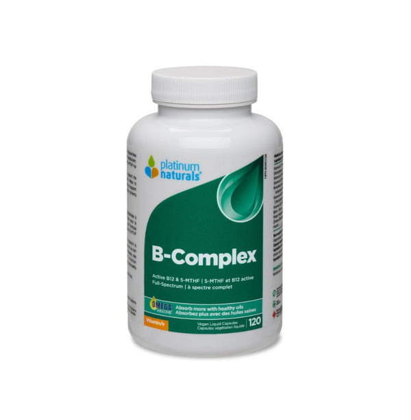 B-Complex 120 Vegan Liquid Capsules