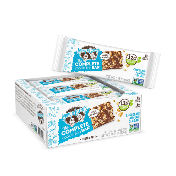 The Complete Cookie-Fied Chocolate Almond Sea Salt Bar 45g